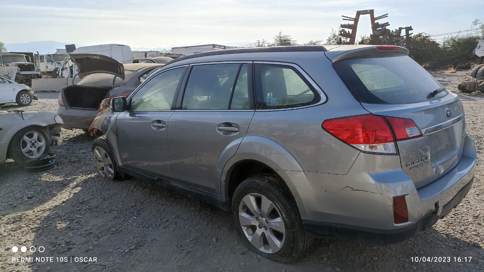 MUñON Subaru OUTBACK 2010  USADO  EN DESARME